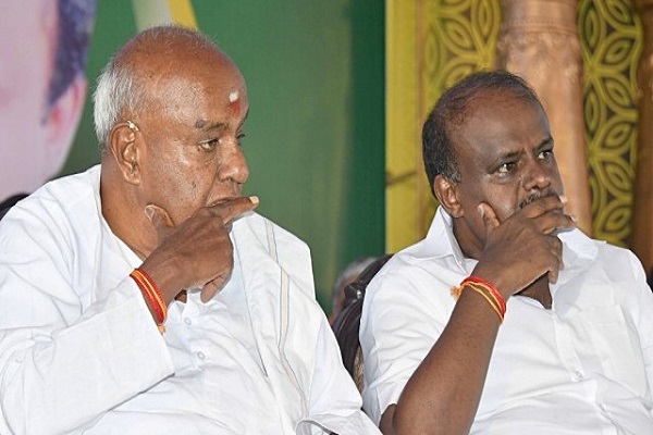 Kumaraswamy tears Father HD Devegowda Health