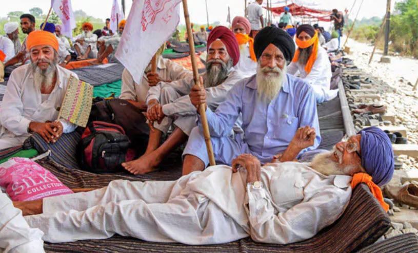 farmer protest