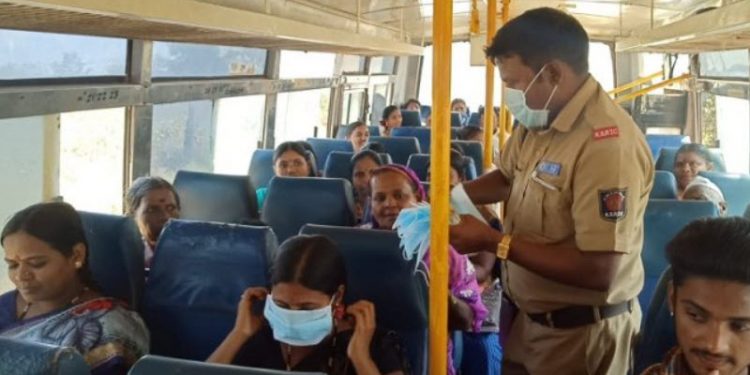 bus mask