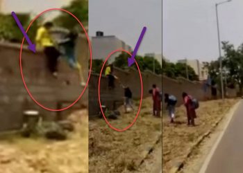 ಓಡು..ಓಡು..ಓಡಲೇ.. ಕೊರೋನಾ ಟೆಸ್ಟ್ ಗೆ ಬಂದವರೇ ನಿಲ್ಲಂಗಿಲ್ಲ : ಹಾಸ್ಟೆಲ್ ಕಾಂಪೌಂಡ್ ಹಾರಿದ ವಿದ್ಯಾರ್ಥಿನಿಯರು