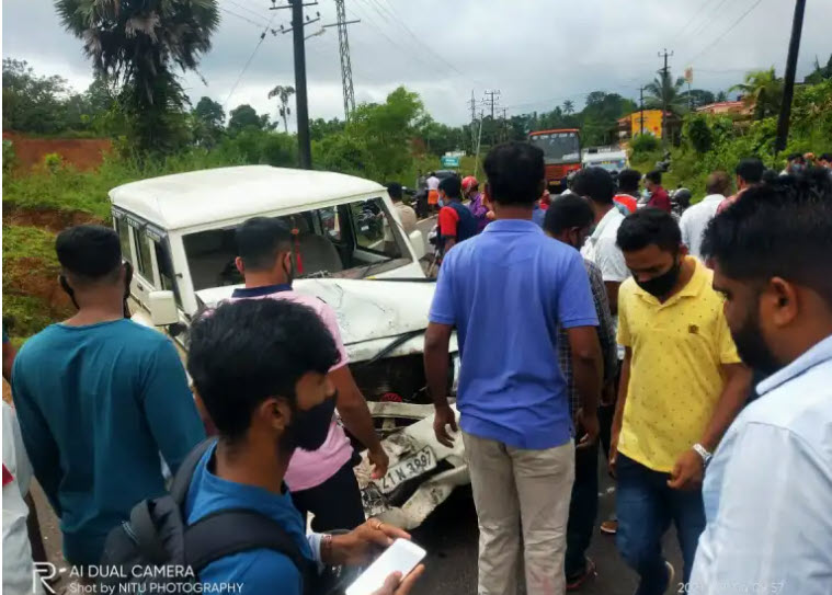 police jeep accident