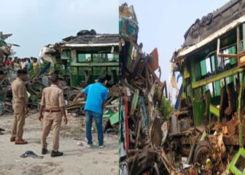 Barabanki accident: Nine killed in road mishap as bus collides with sand-laden truck