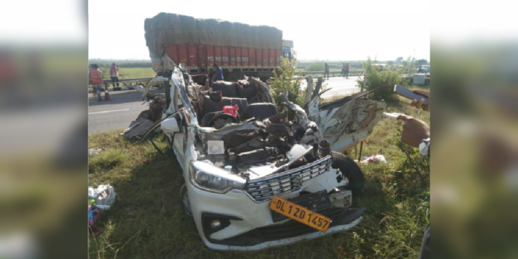 haryana 8-killed-in-road-accident-involving-4-vehicles-in-haryanas-jhajjar