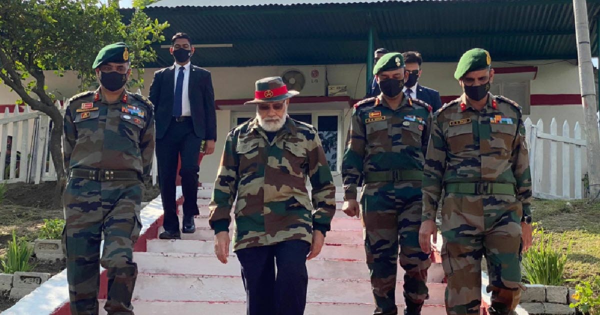 pm-modi-arrives-in-j-k-s-nowshera-to-celebrate-diwali-with-soldiers