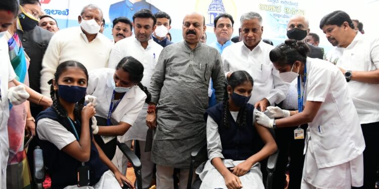 31 lakh children in 15-18 age group eligible for Covid vaccination in Karnataka