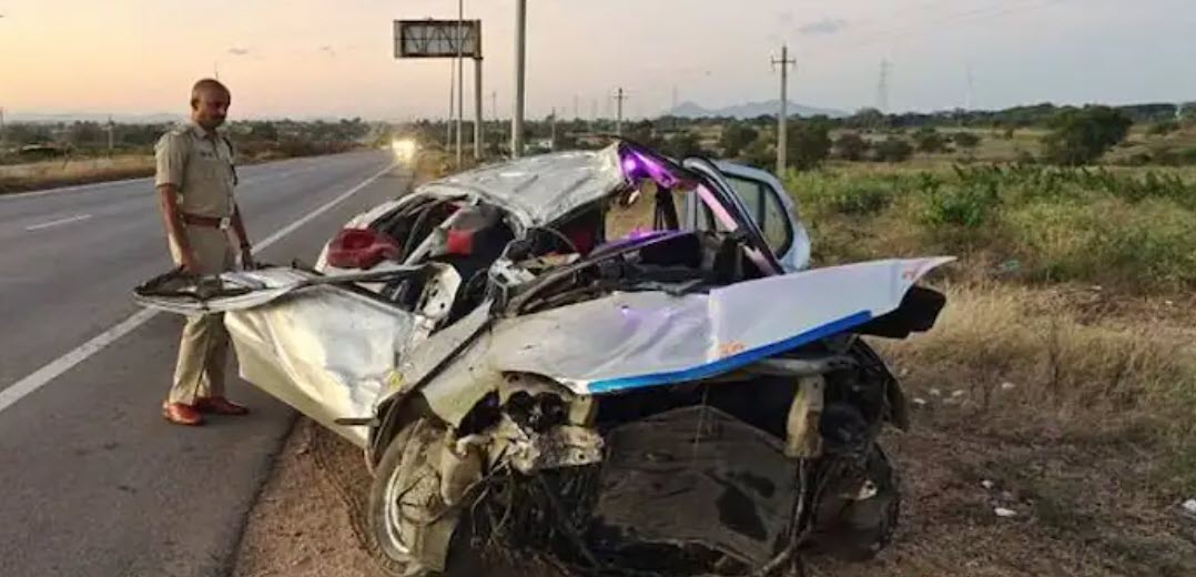 davangere accident