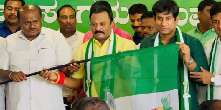breaking news businessman attica babu join jds