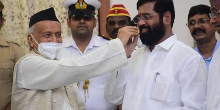 Shiv Sena founder Balasaheb’s Hindutva and to the development work in the constituencies Eknath Shinde