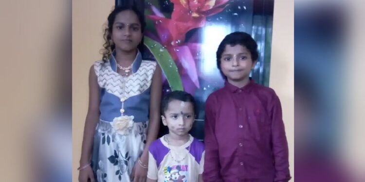 Man pushes family into well, 3 children killed, wife survives husband-wife-along-with-3-childrens-murder-accused-arrest-in-mulki