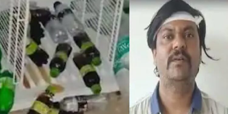 Gadag probationary psi probationary-psi-and-team-allegedly-attack-on-dhaba-shop-owner