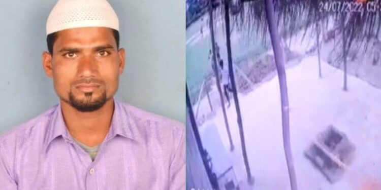 Haveri Temple urinated-on-the-wall-of-anjaneya-temple-was-arrested