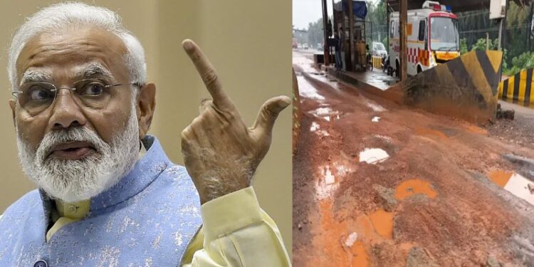 narendra modi bantwal Brahmarakotlu toll road complaint to prime minister modi