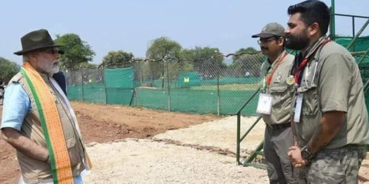 sanath krishna muliya project-cheetah-puttur-veterinarian-travelled-with-big-cats-from-namibia