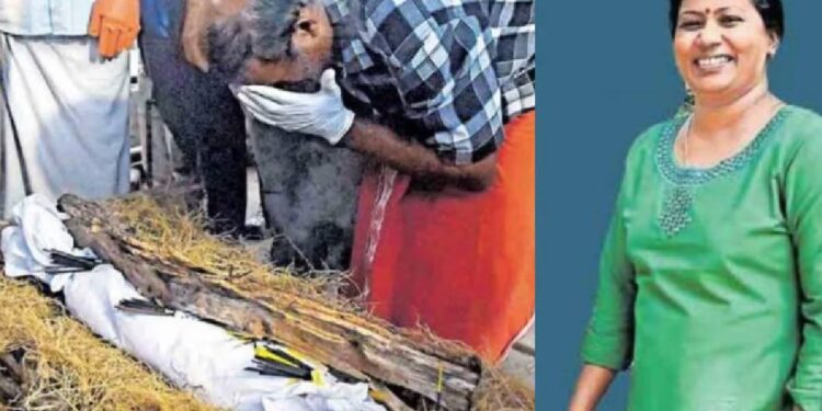 wayanad landslide only hand got for cremation of daughter jisha says ramaswami